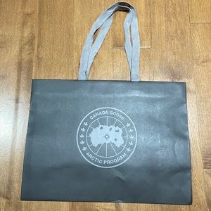Authentic Black Label Canada Goose Medium Shopping Bag